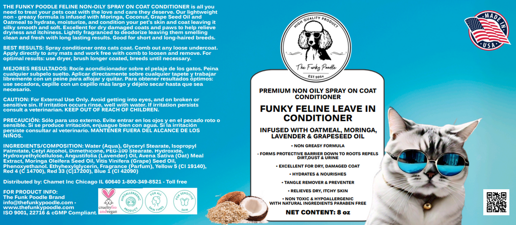 Funky Feline Conditioner Spray